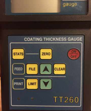 Тт260 измеритель толщины покрытий на металле
