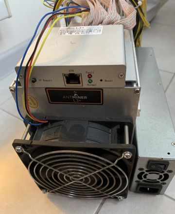 Майнер Antminer L3+ с бп