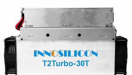 Innosilicon T2 Турбо (T2T-30T) Miner SHA256 30TH