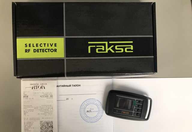 Детектор жучков raksa 120