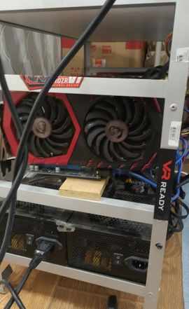 Майнинг ферма RX 570 4 Gb