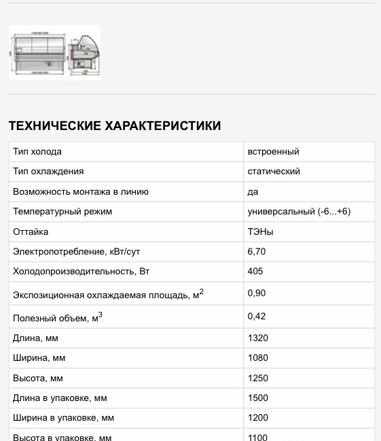 Холодильное оборудование