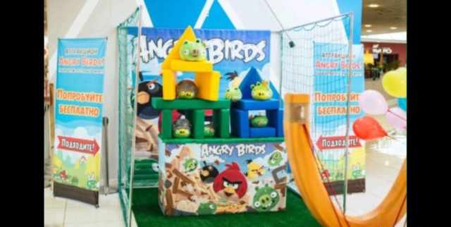 Аттракцион Angry Birds