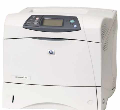  сетевой принтер HP LaserJet 4250n