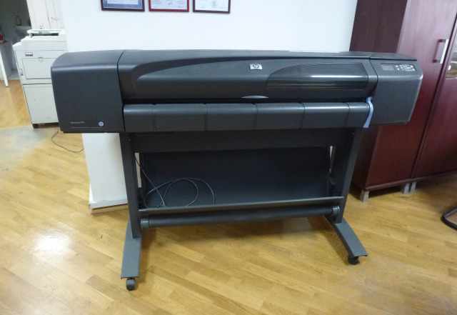 Широкоформатный плоттер HP designjet 800