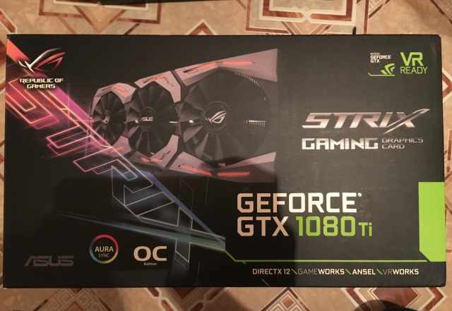 Майнинг ферма на asus GeForce GTX 1080 Ti