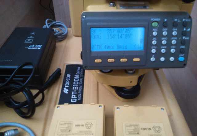 Тахеометр Topcon GPT 3107 N