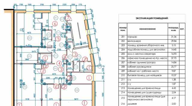 Проект автомойки на 4 поста 2 этажа