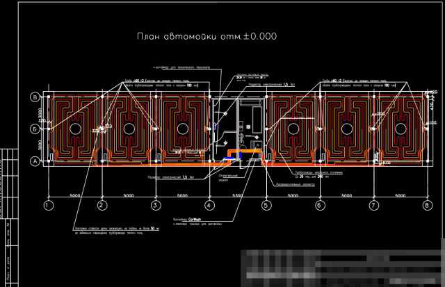 Проект мойки самообслуживания на 6 постов