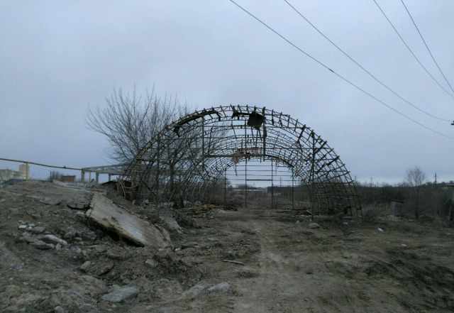  металлический склад ангар