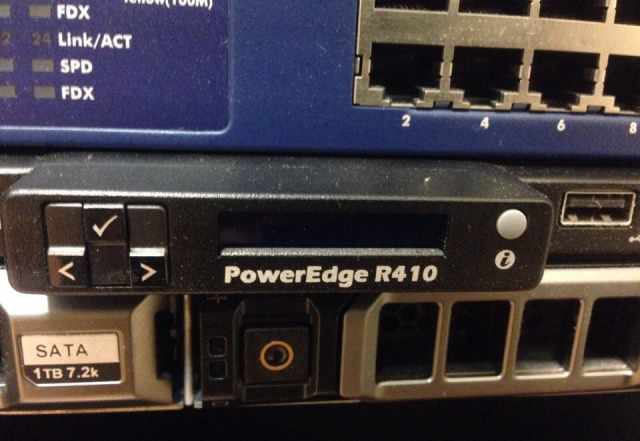 Сервер Dell poweredge r410