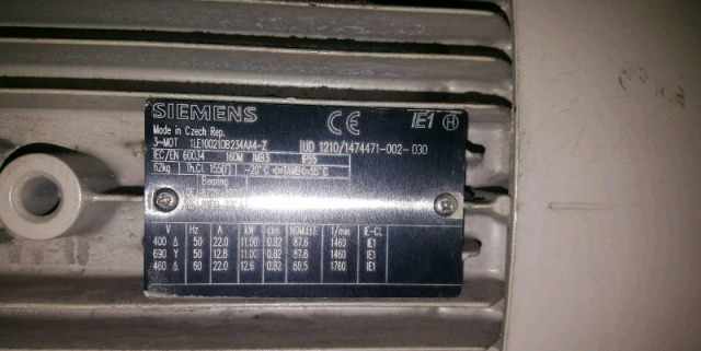 Электродвигатель siemens