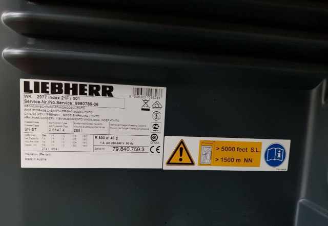 Винный шкаф Liebherr WK 2977 Grand Cru