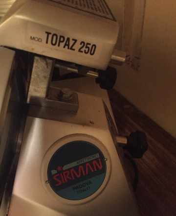 Слайсер Sirman topaz 250