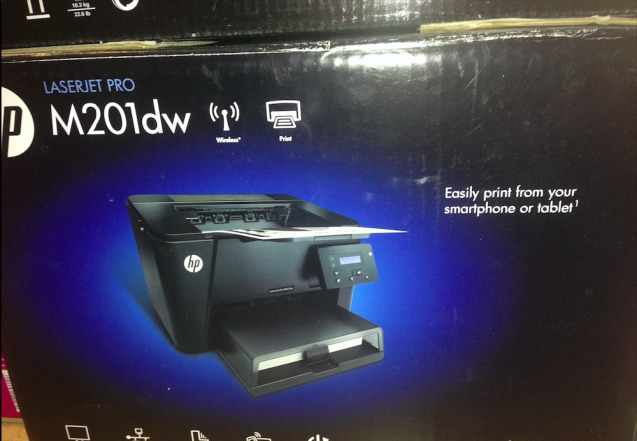 Лазерный принтер HP LaserJet Pro M201dw