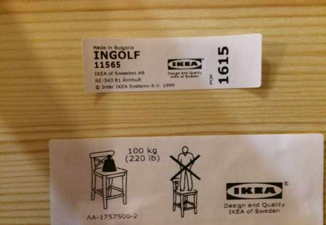 Барные стулья ikea