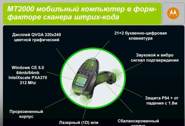 Сканер штрих-кода Motorola MT2000