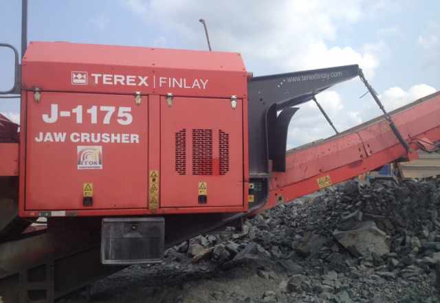 Щековая дробилка Terex Finlay J-1175