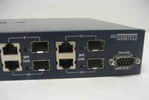 Netgear gsm7212