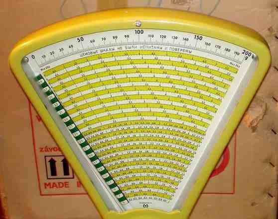 Весы импортные специальные с циферблатом