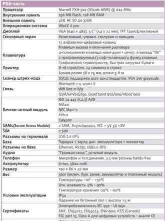 Терминал сбора данных Ingenico IPA280 + Pin pad