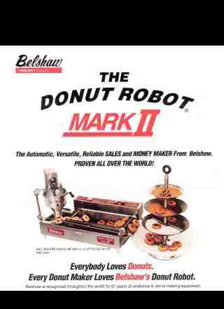 Пончиковый автомат Belshaw Donut Robot Mark 2