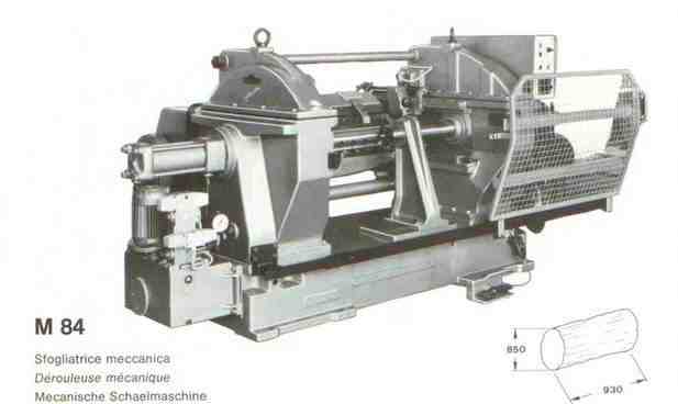 Лущильный станок corali m-84