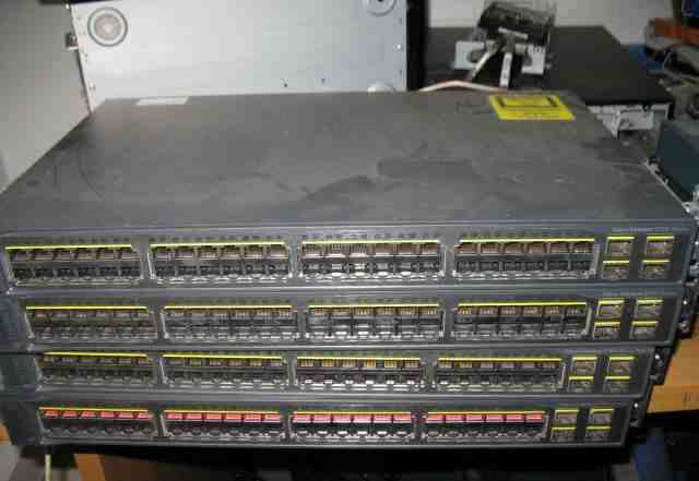 Коммутаторы Cisco Catalyst 3750 WS-C3750v2-48TS-S