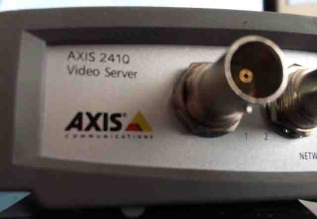 Ip видео сервер axis 241q