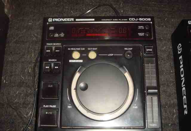 Pioneer cdj-500s проигрыватели дляdj, 3 шт. + кейс