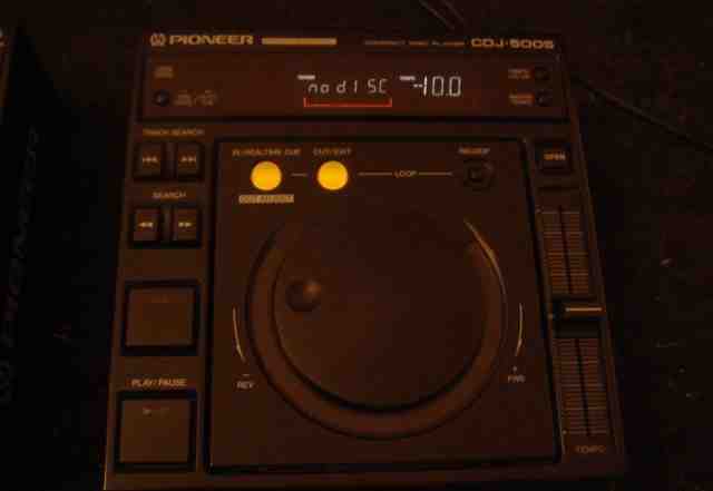 Pioneer cdj-500s проигрыватели дляdj, 3 шт. + кейс