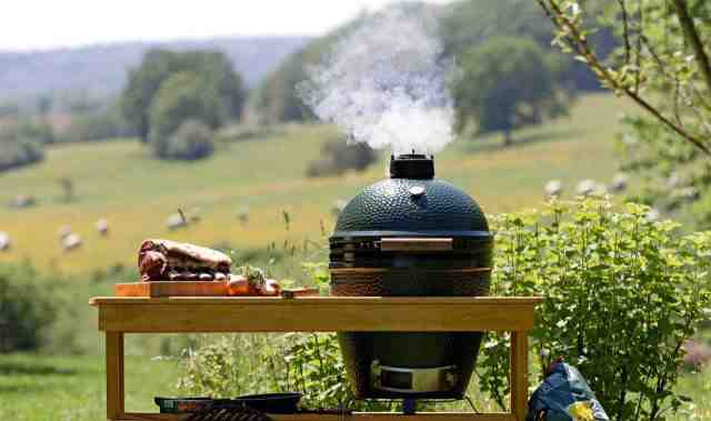 Керамический, угольный гриль - Big Green Egg