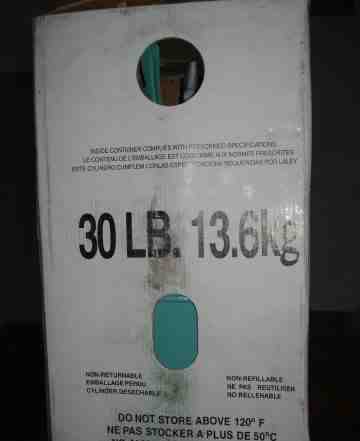 Фреон R-12, В баллонах по 13.5кг