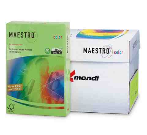 Бумага maestro color, А4, 80 г/м2, 500 л