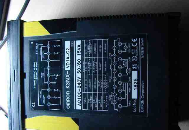 Omron K3NX-VD1A voltage input process meter