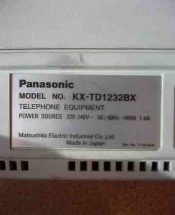 Атс panasonic kx-td1232bx б/у