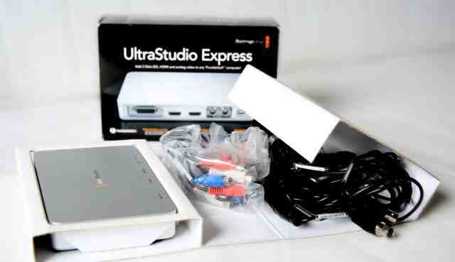 Blackmagic ultrastudio express