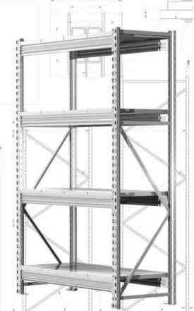 Стеллажи металлические любого размера