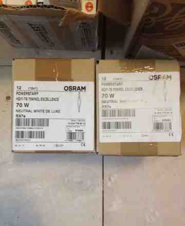 Лампы osram Powerstar HQI TS-70W(NDL) RX7S n. whit