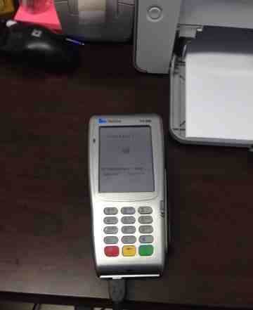 Банковский терминал Verifone vx680