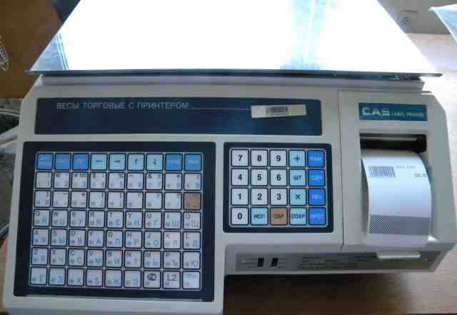 Весы CAS LP-15 (v 1.6)