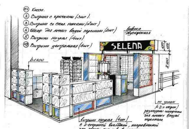  торговое оборудование, витрины, павильон