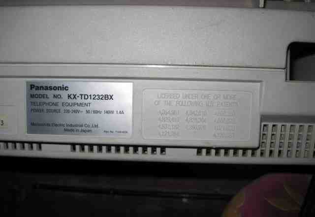 Мини-атс Panasonic KX-TD1232BX