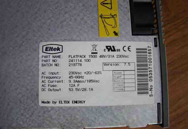 Flatpack 1500 48V