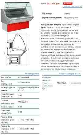 Для продуктового магазина