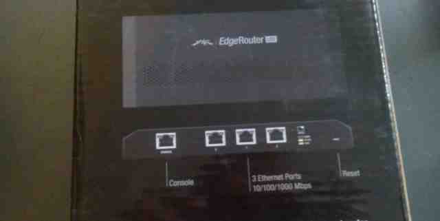 Ubiquiti Edge router lite