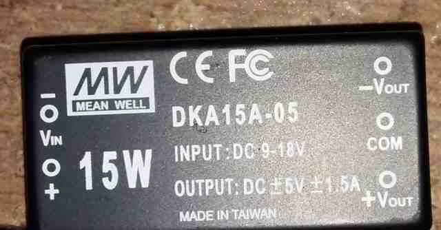 Dc/dc преобразователь SKA15A-05 и DKA15A-05