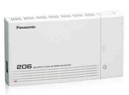 Аналоговая атс Panasonic KX-T206RU