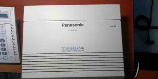 Мини атс Panasonic KX-TEM824, сист. тел, домофон