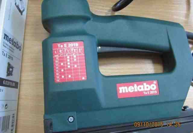 Степлер электрический metabo Ta E 2019